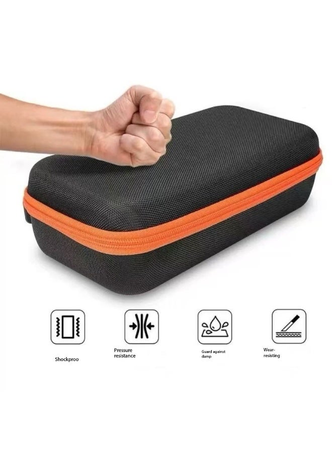 Wireless Microphone Case for JBL PartyBox Wireless Mic, Waterproof Shockproof Handheld Dual Mic Hard Travel Carrying Stoage Bag with Zipper Mesh Pocket (Box ONLY) - Image 2